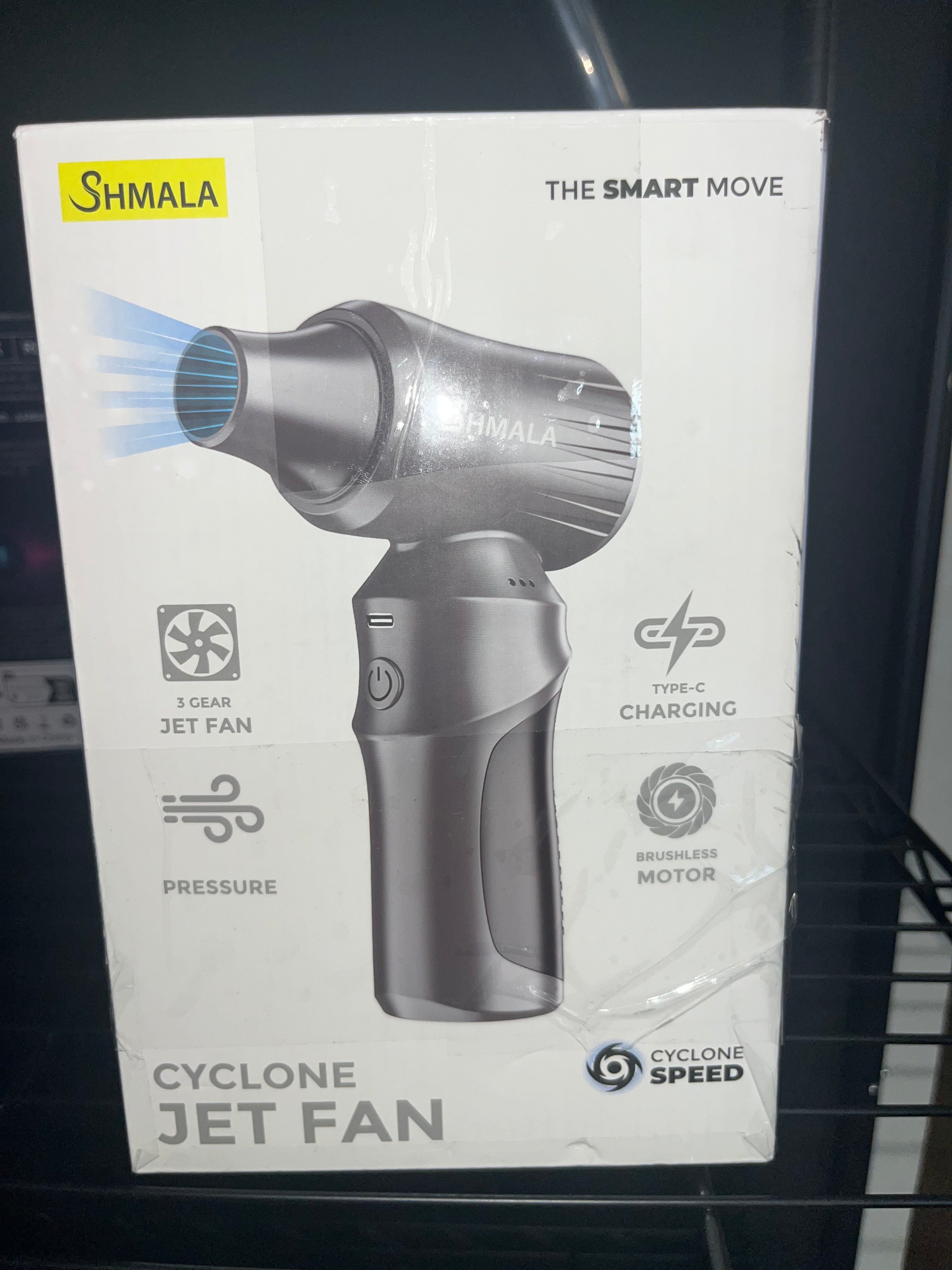 Compressed air duster perfect for rideshare drivers