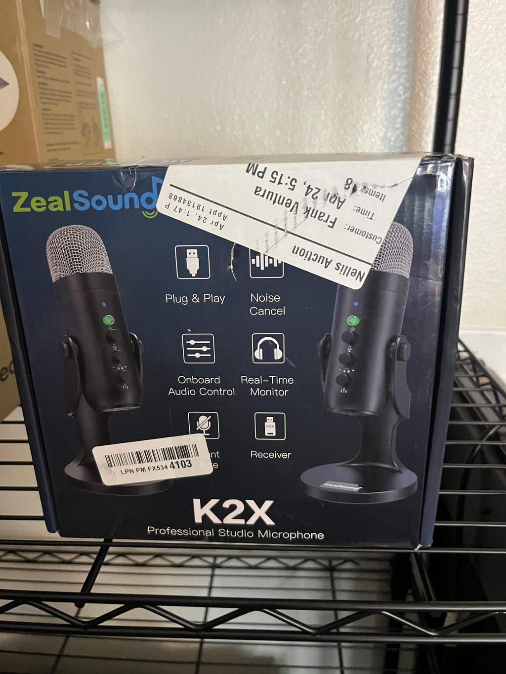 Zealsound podcast microphone bundle