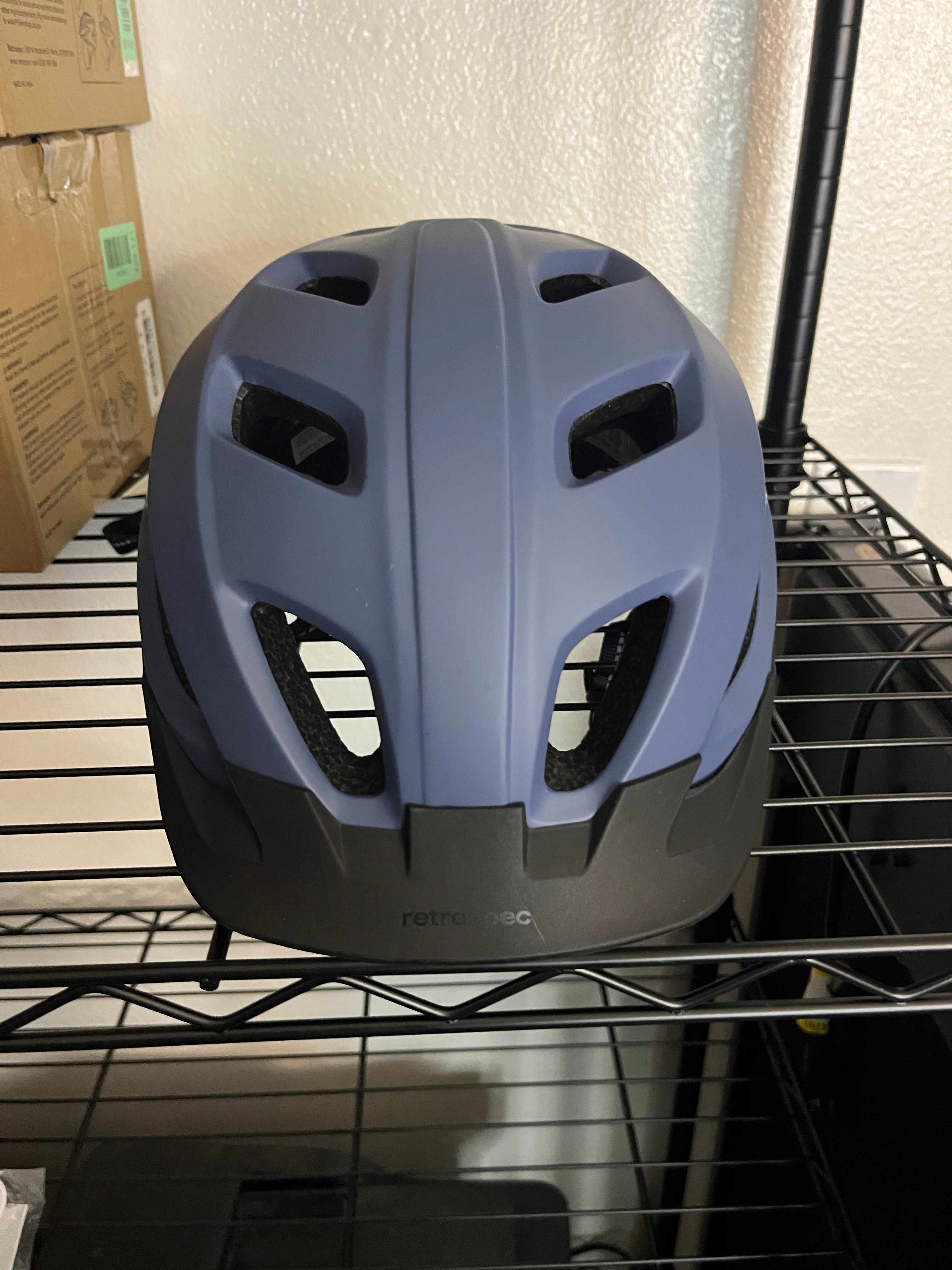 Retrospec Lennon Bike Helmet with LED safety Light