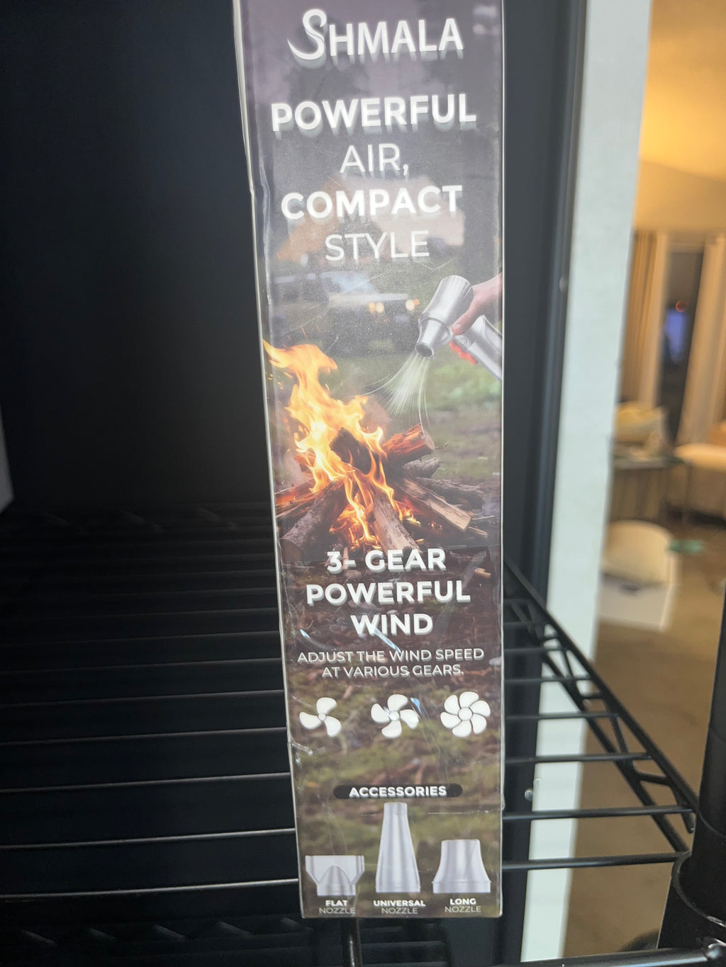 Compressed air duster perfect for rideshare drivers