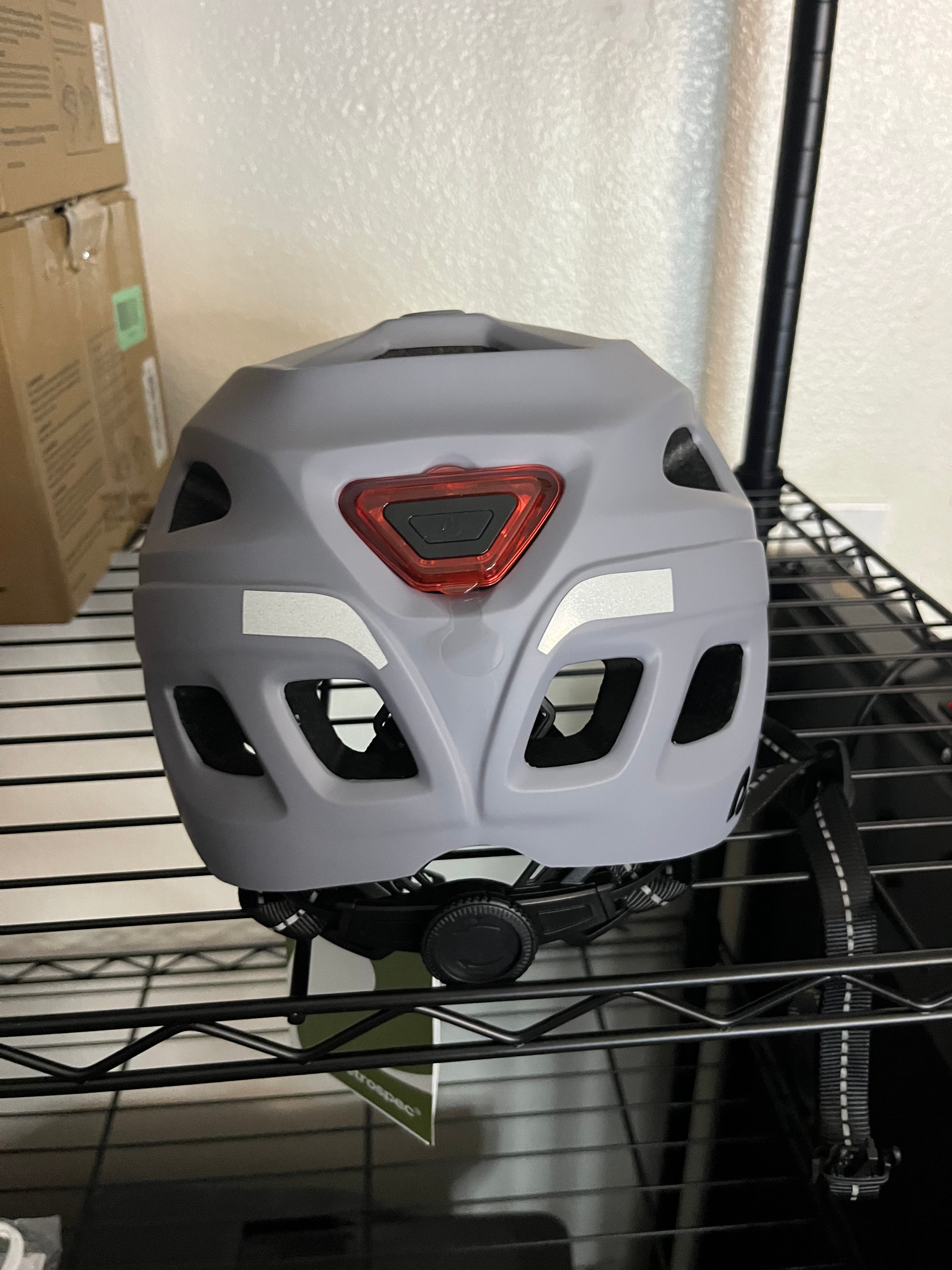 Retrospec Lennon Bike Helmet with LED safety light