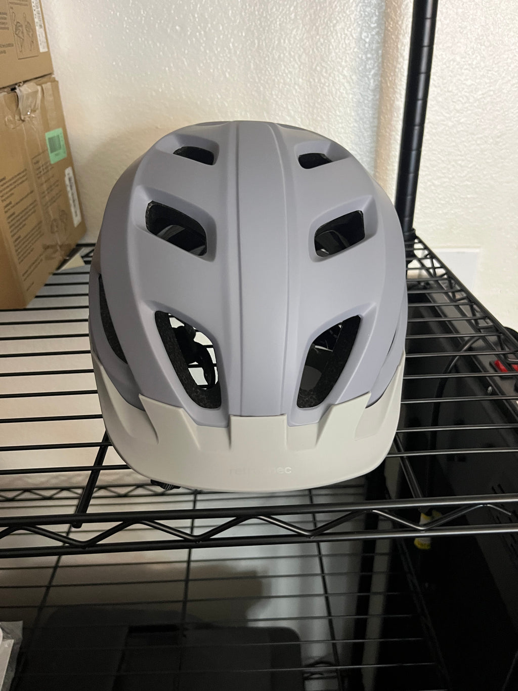 Retrospec Lennon Bike Helmet with LED safety light